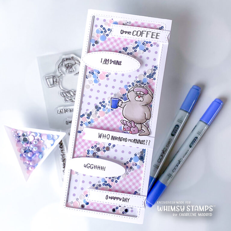 No-Shake Confetti Card